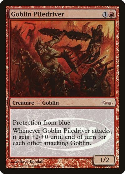 Goblin Piledriver Judge Promos Magic card