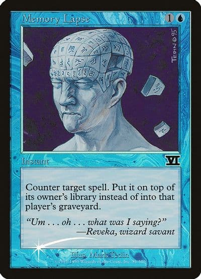 Memory Lapse Judge Promos Magic card