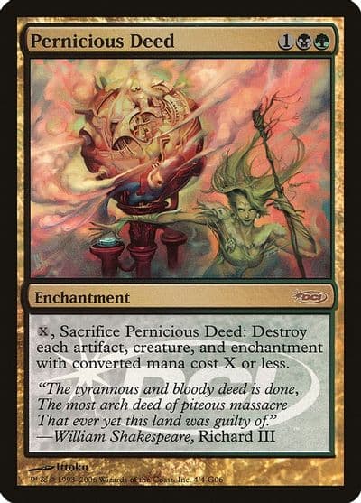 Pernicious Deed Judge Promos Magic card
