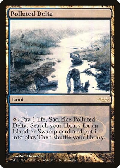 Polluted Delta Judge Promos Magic card