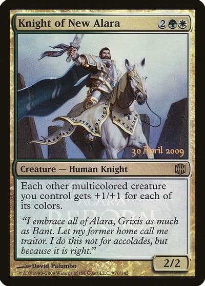 Knight of New Alara Launch Party & Release Event Promos Magic card