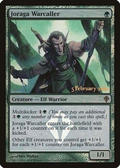 Joraga Warcaller Launch Party & Release Event Promos Magic card