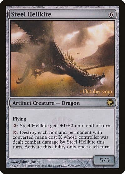 Steel Hellkite Launch Party & Release Event Promos Magic card