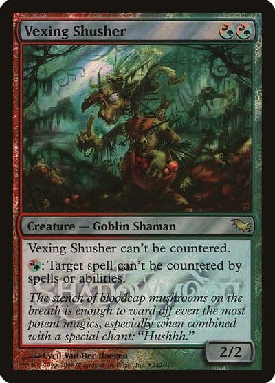Vexing Shusher Launch Party & Release Event Promos Magic card
