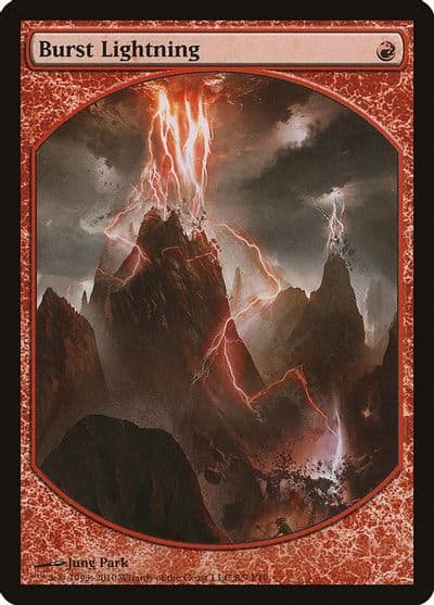 Burst Lightning Magic Player Rewards Magic card