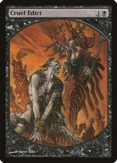 Cruel Edict Magic Player Rewards Magic card