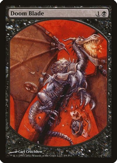 Doom Blade Magic Player Rewards Magic card