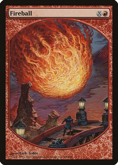 Fireball Magic Player Rewards Magic card