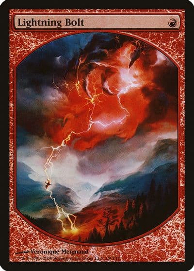 Lightning Bolt Magic Player Rewards Magic card