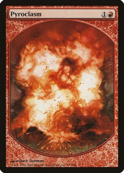 Pyroclasm Magic Player Rewards Magic card