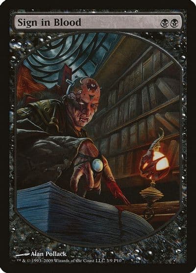 Sign in Blood Magic Player Rewards Magic card