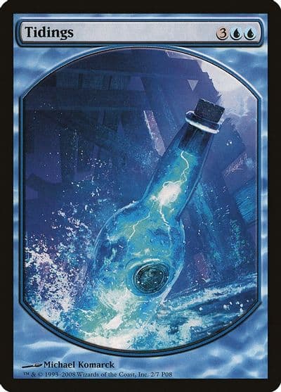 Tidings Magic Player Rewards Magic card
