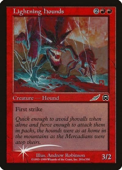 Lightning Hounds Media Promos Magic card