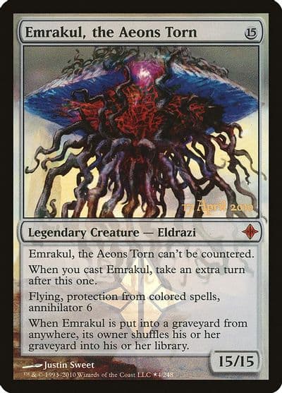 Emrakul the Aeons Torn Prerelease Cards Magic card