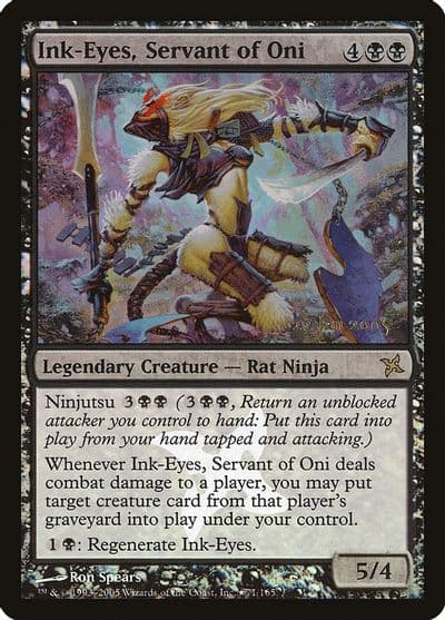 Ink Eyes Servant of Oni Prerelease Cards Magic card