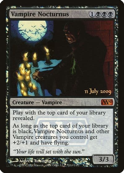 Vampire Nocturnus Prerelease Cards Magic card