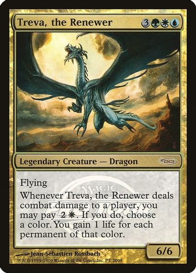 Treva the Renewer Pro Tour Promos Magic card