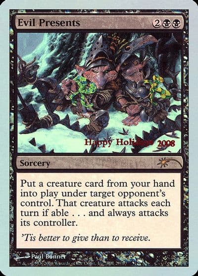 Evil Presents Special Occasion Magic card