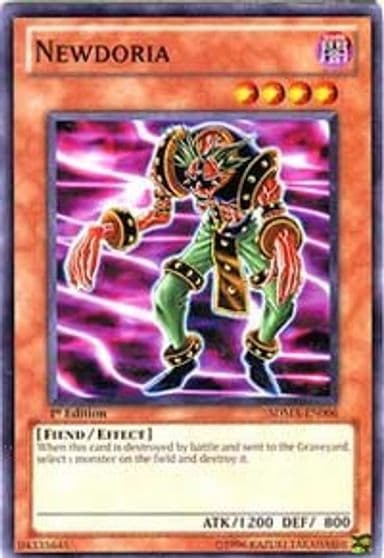 Newdoria Structure Deck: Marik Yu-Gi-Oh! card