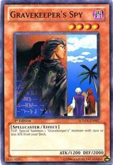 Gravekeepers Spy Structure Deck: Marik Yu-Gi-Oh! card