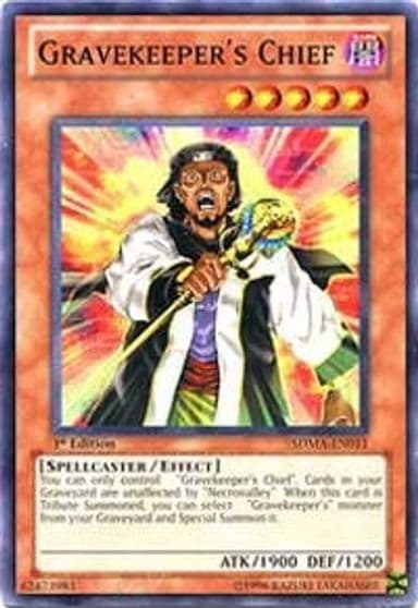 Gravekeepers Chief Structure Deck: Marik Yu-Gi-Oh! card