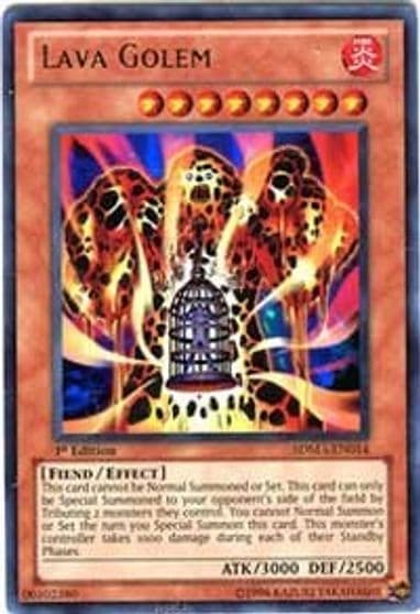 Lava Golem Structure Deck: Marik Yu-Gi-Oh! card