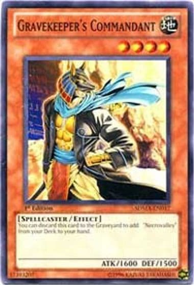 Gravekeepers Commandant Structure Deck: Marik Yu-Gi-Oh! card