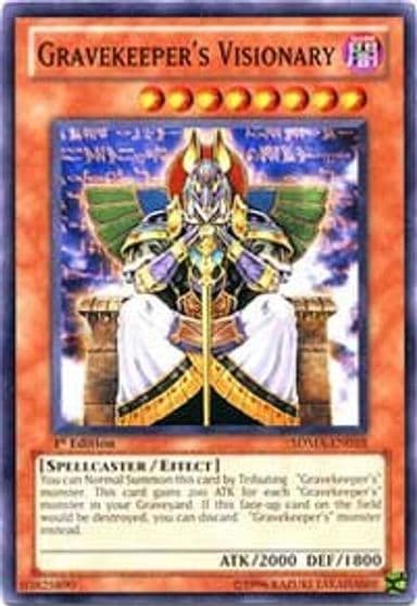 Gravekeepers Visionary Structure Deck: Marik Yu-Gi-Oh! card