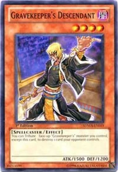 Gravekeepers Descendant Structure Deck: Marik Yu-Gi-Oh! card