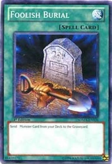 Foolish Burial Structure Deck: Marik Yu-Gi-Oh! card