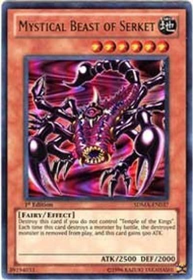 Mystical Beast of Serket Structure Deck: Marik Yu-Gi-Oh! card