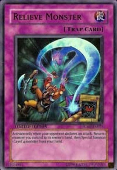 Relieve Monster Shonen Jump Magazine Promos Yu-Gi-Oh! card