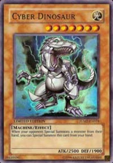 Cyber Dinosaur Shonen Jump Magazine Promos Yu-Gi-Oh! card