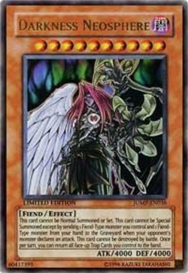 Darkness Neosphere Shonen Jump Magazine Promos Yu-Gi-Oh! card
