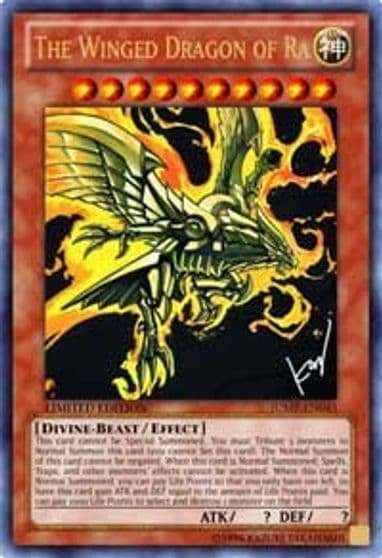 The Winged Dragon of Ra Shonen Jump Magazine Promos Yu-Gi-Oh! card