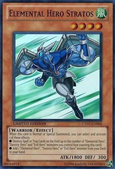 Elemental HERO Stratos 2010 Collectors Tins Yu-Gi-Oh! card