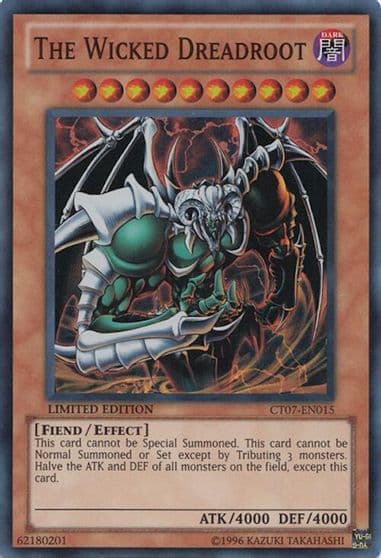 The Wicked Dreadroot 2010 Collectors Tins Yu-Gi-Oh! card