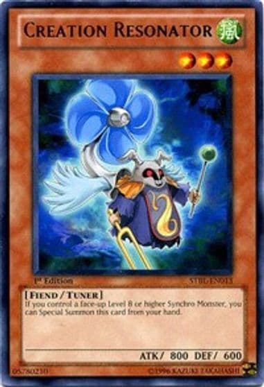 Creation Resonator Starstrike Blast Yu-Gi-Oh! card