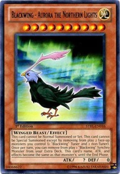 Blackwing Aurora the Northern Lights Starstrike Blast Yu-Gi-Oh! card