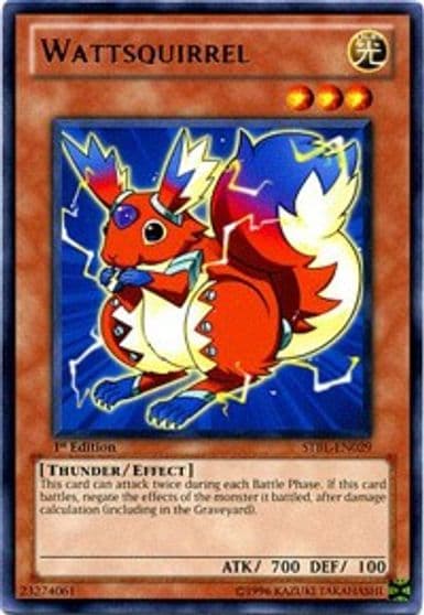Wattsquirrel Starstrike Blast Yu-Gi-Oh! card