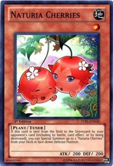Naturia Cherries Starstrike Blast Yu-Gi-Oh! card