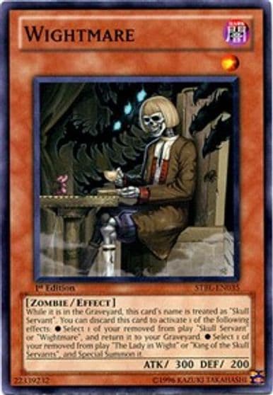 Wightmare Starstrike Blast Yu-Gi-Oh! card