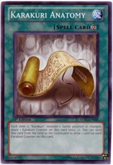 Karakuri Anatomy Starstrike Blast Yu-Gi-Oh! card