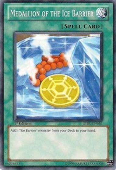 Medallion of the Ice Barrier Starstrike Blast Yu-Gi-Oh! card