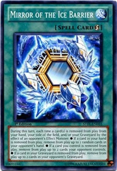 Mirror of the Ice Barrier Starstrike Blast Yu-Gi-Oh! card