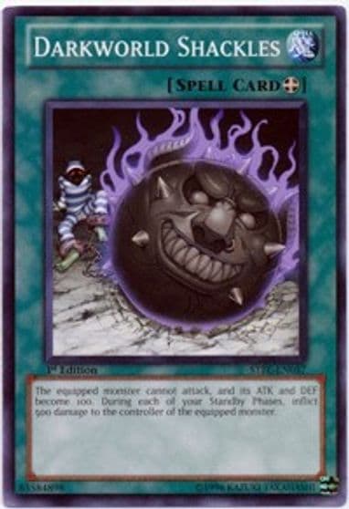 Darkworld Shackles Starstrike Blast Yu-Gi-Oh! card