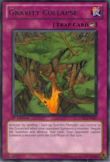 Gravity Collapse Starstrike Blast Yu-Gi-Oh! card