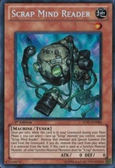 Scrap Mind Reader Starstrike Blast Yu-Gi-Oh! card