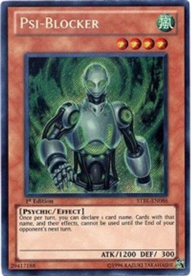 Psi Blocker Starstrike Blast Yu-Gi-Oh! card