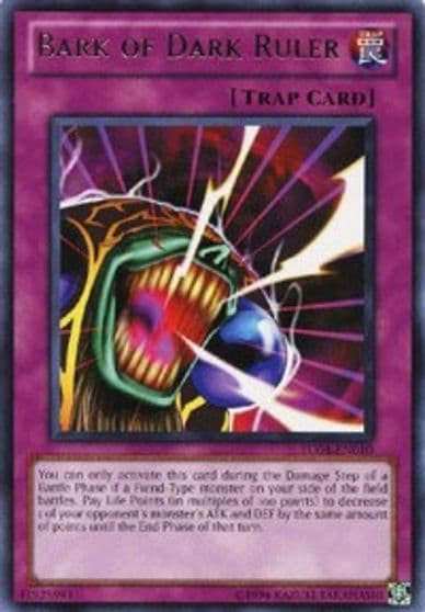 Bark of Dark Ruler Turbo Pack: Booster Four Yu-Gi-Oh! card